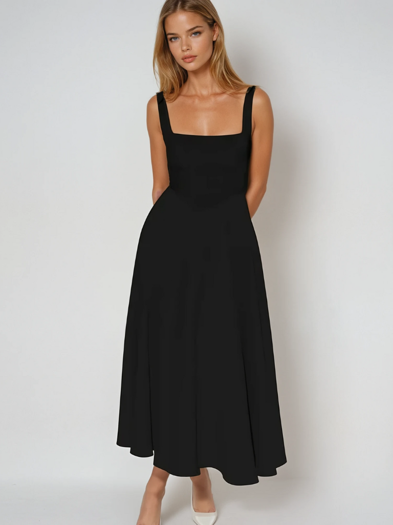 Josefa · Vestido de hombros descubiertos – Silvia Morel