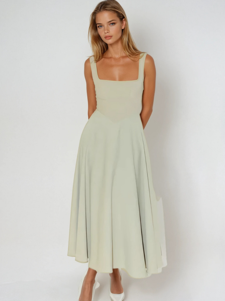 Josefa · Vestido de hombros descubiertos – Silvia Morel