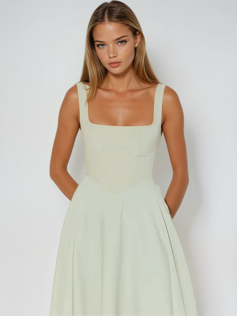 Josefa · Vestido de hombros descubiertos – Silvia Morel