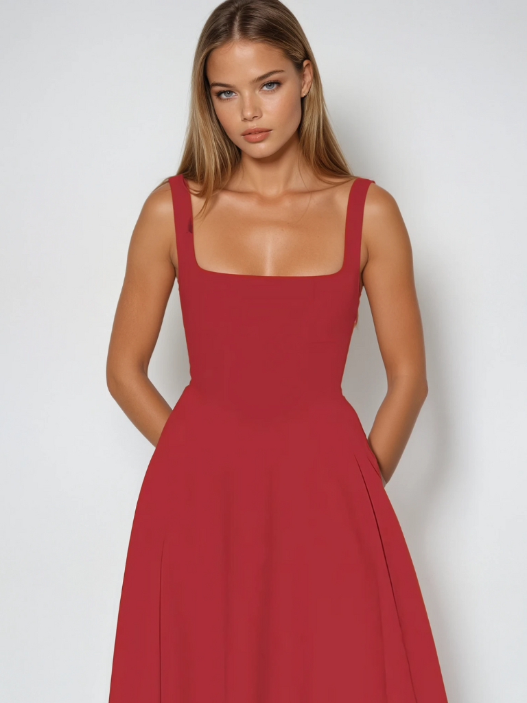 Josefa · Vestido de hombros descubiertos – Silvia Morel