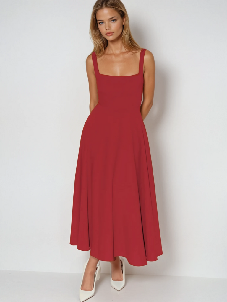 Josefa · Vestido de hombros descubiertos – Silvia Morel