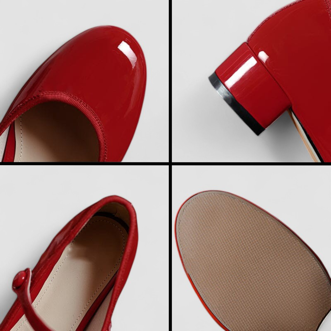 Zaida · Zapatos Mary Jane planos – Silvia Morel