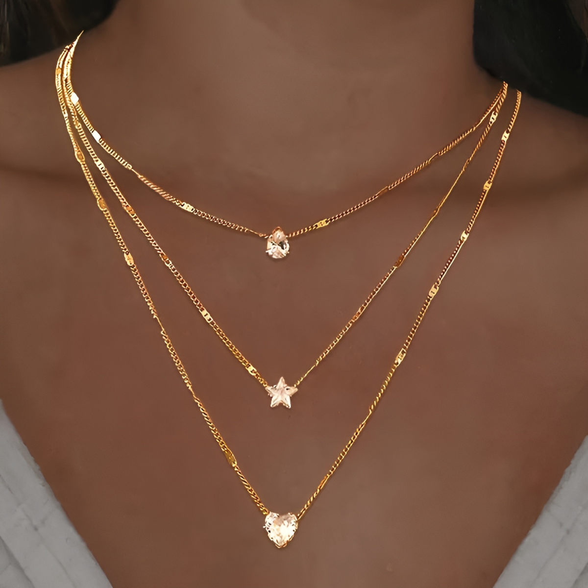 Dalia · Collar bohemio ajustable – Silvia Morel