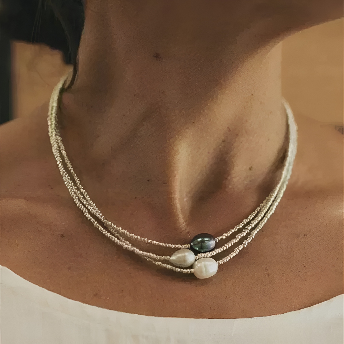 Antigua · Collar de estilo antiguo – Silvia Morel
