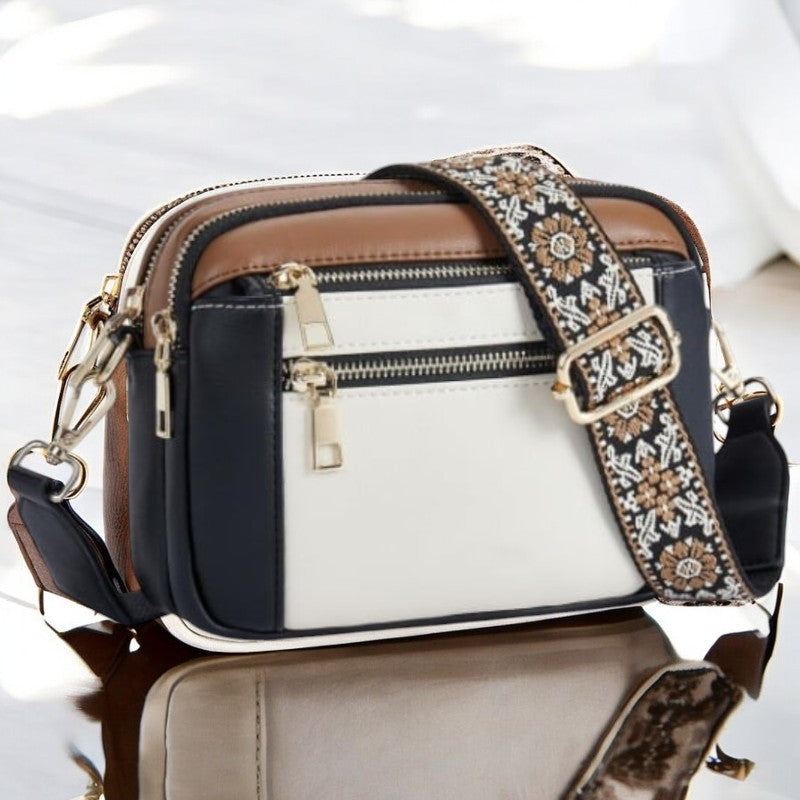 Montcada · Bolso de hombro con compartimentos – Silvia Morel