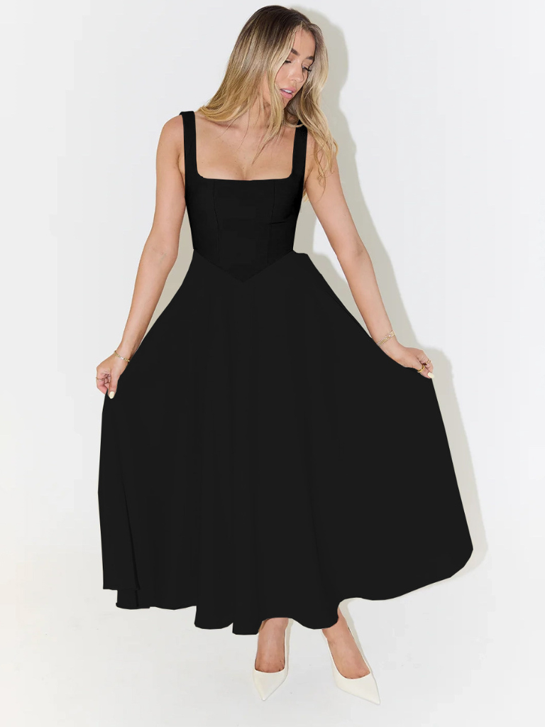 Josefa · Vestido de hombros descubiertos – Silvia Morel