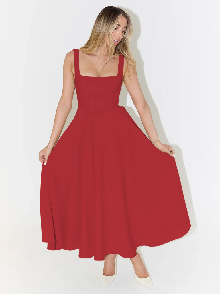 Josefa · Vestido de hombros descubiertos – Silvia Morel