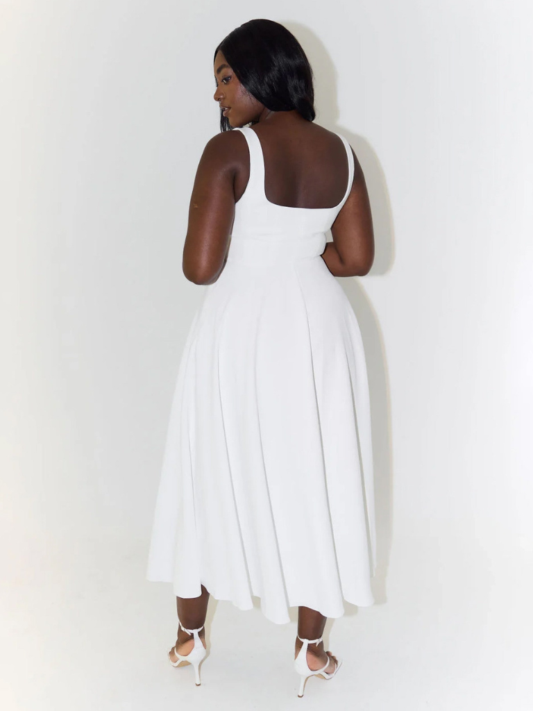 Josefa · Vestido de hombros descubiertos – Silvia Morel