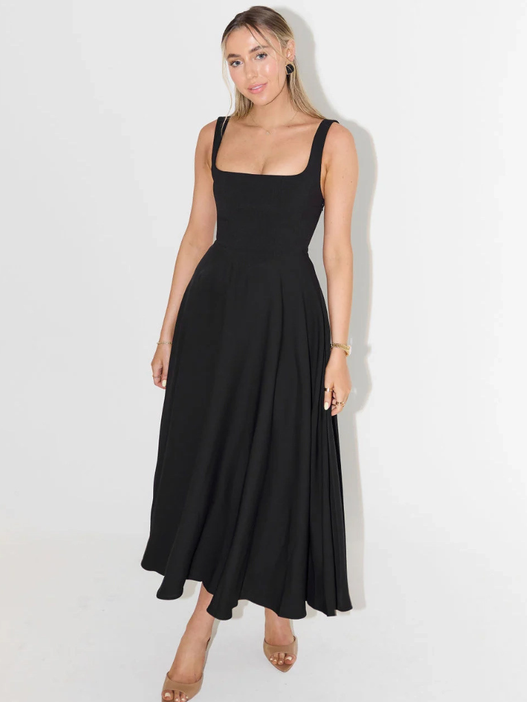 Josefa · Vestido de hombros descubiertos – Silvia Morel