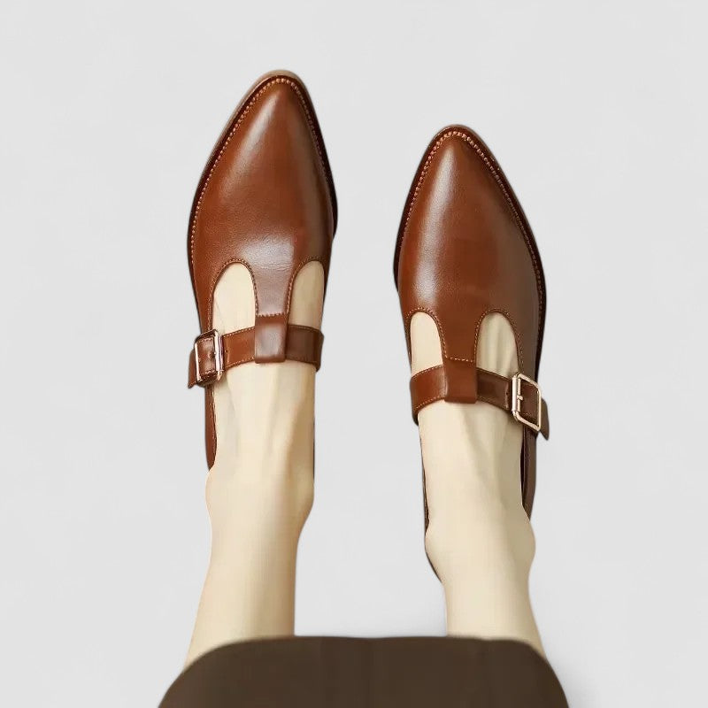 Tatiana · Zapatos Mary Jane con tacón bloque – Silvia Morel