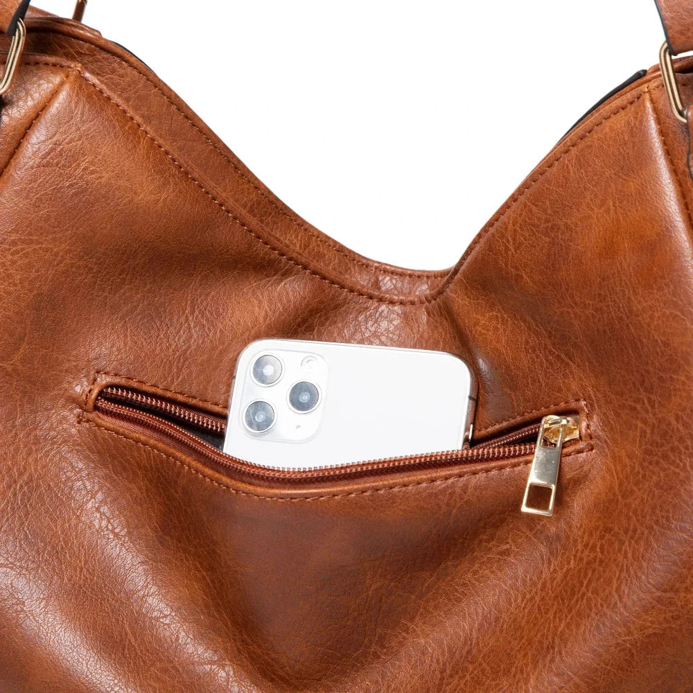 Carmel · Bolso de hombro con flecos – Silvia Morel