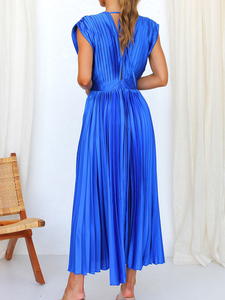 Abril · Vestido midi entallado de ocasión – Silvia Morel
