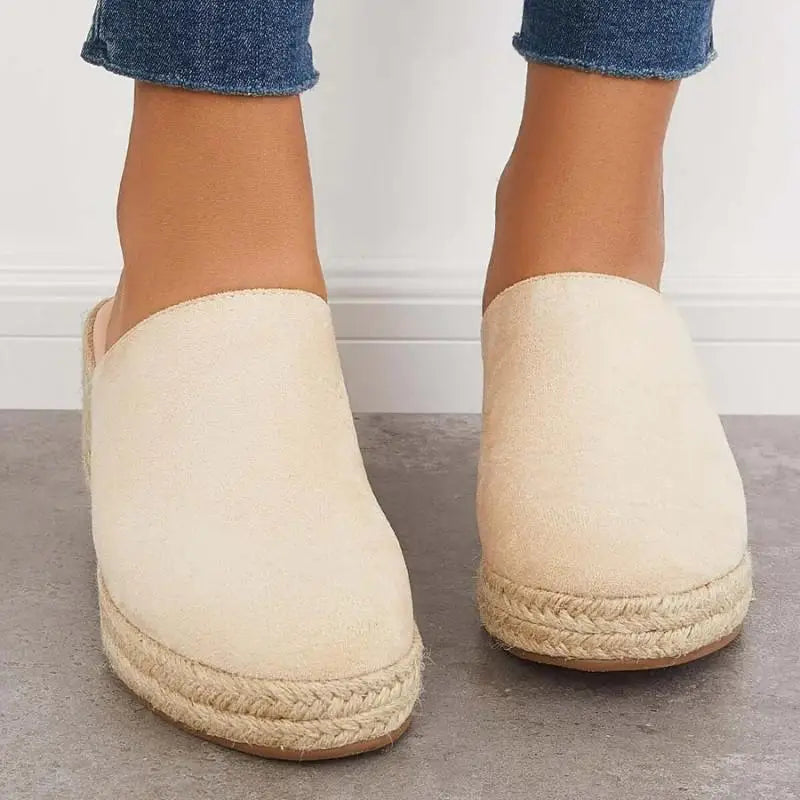 Ayelén · Sandalias con suela de corcho – Silvia Morel