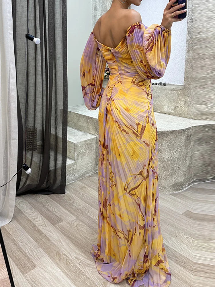 Ivet · Vestido elegante con escote en V – Silvia Morel