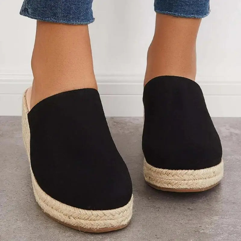 Ayelén · Sandalias con suela de corcho – Silvia Morel