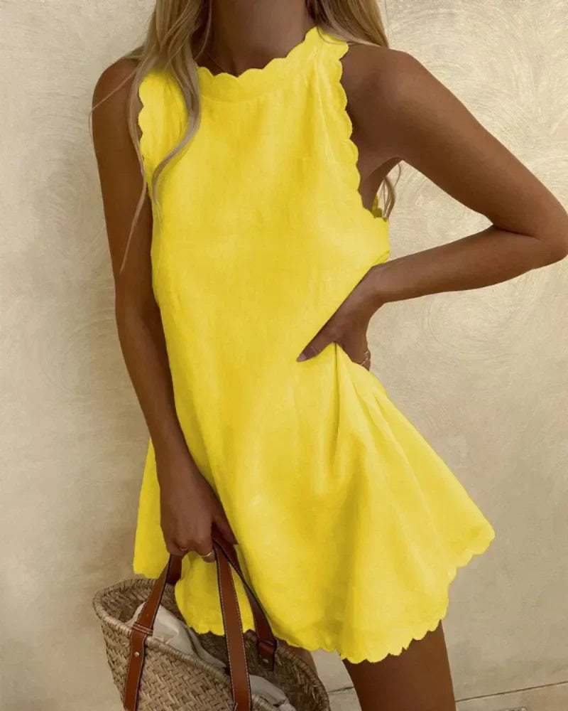 Zita · Vestido elegante de aire natural – Silvia Morel