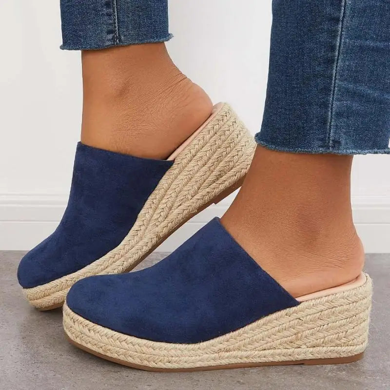 Ayelén · Sandalias con suela de corcho – Silvia Morel