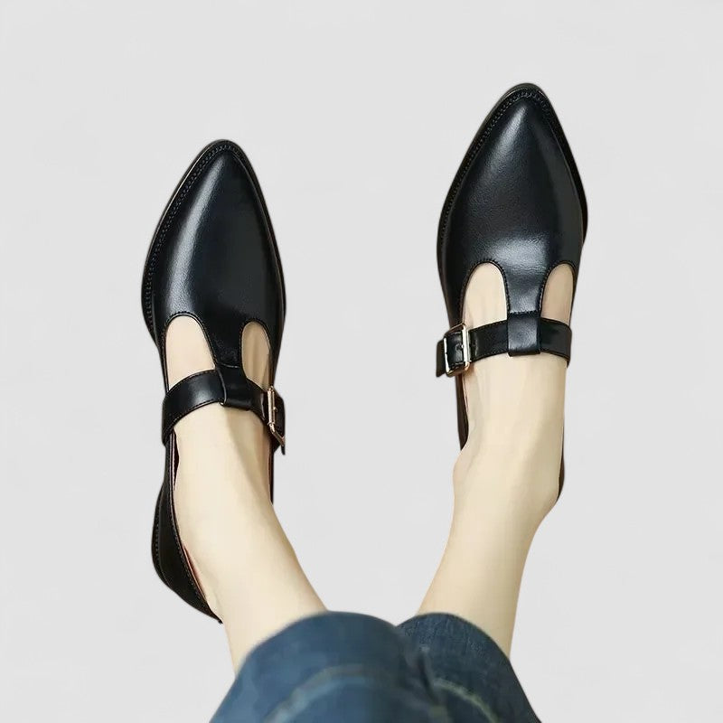 Tatiana · Zapatos Mary Jane con tacón bloque – Silvia Morel