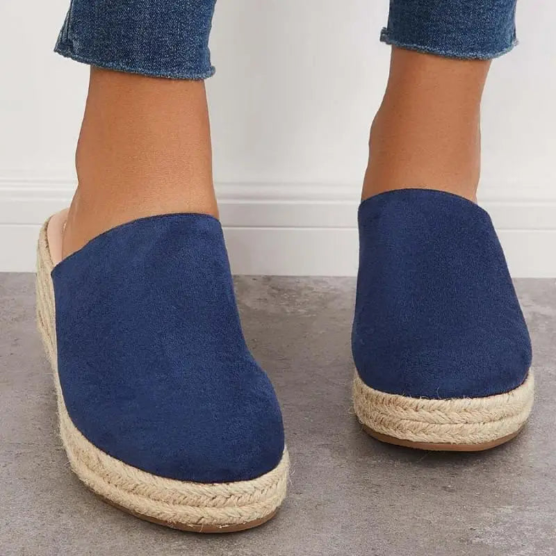 Ayelén · Sandalias con suela de corcho – Silvia Morel