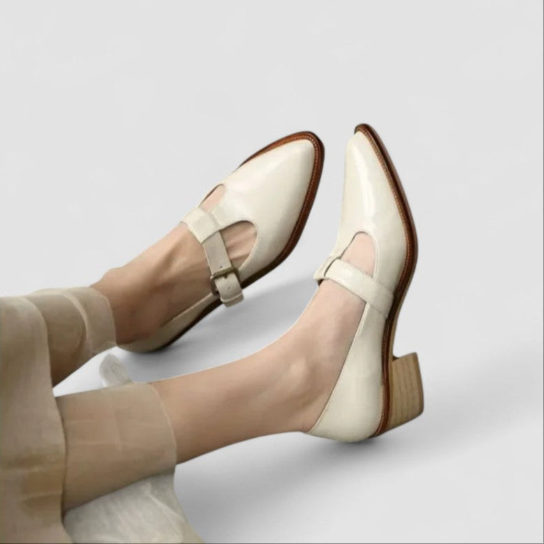 Tatiana · Zapatos Mary Jane con tacón bloque – Silvia Morel