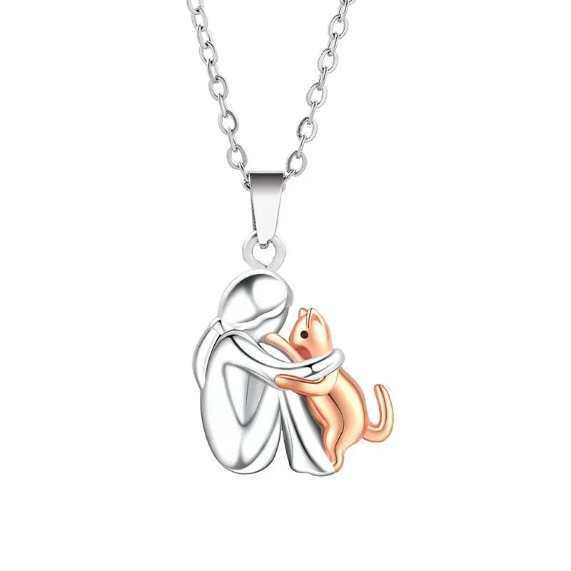 Minina · Collar con colgante de gato – Silvia Morel