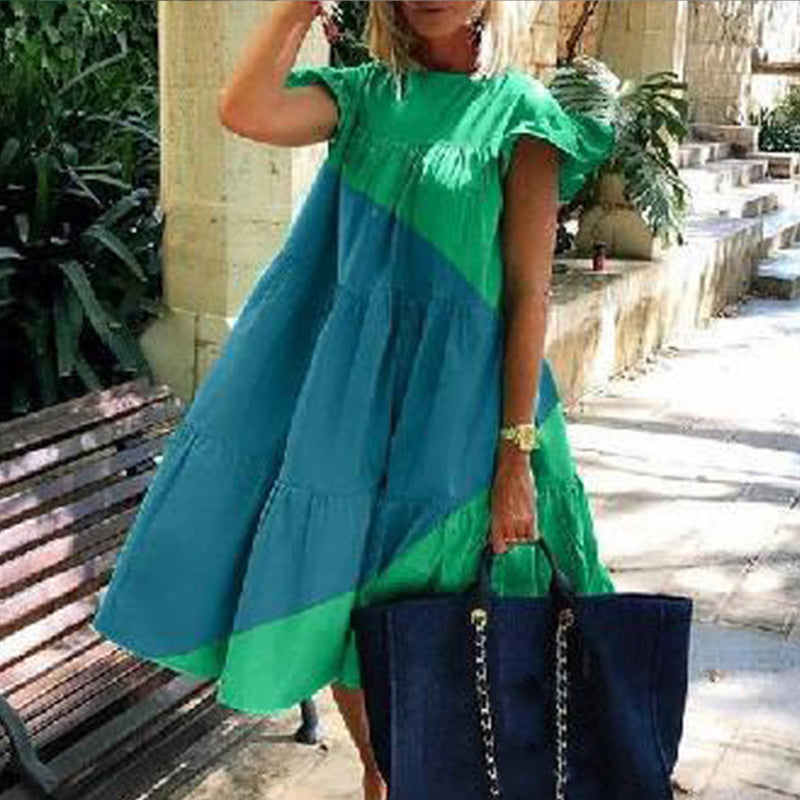 Isaura · Vestido holgado estampado – Silvia Morel