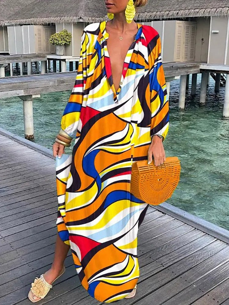 Festival · Vestido boho holgado – Silvia Morel