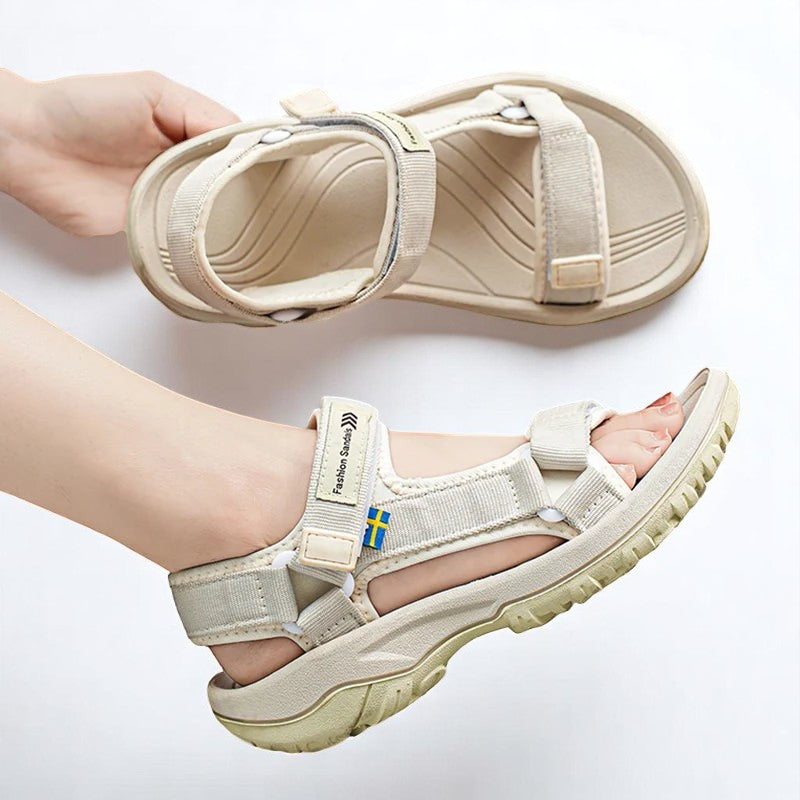 Nórdica · Sandalias de verano minimalistas – Silvia Morel