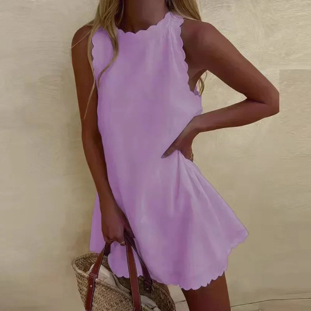 Zita · Vestido elegante de aire natural – Silvia Morel