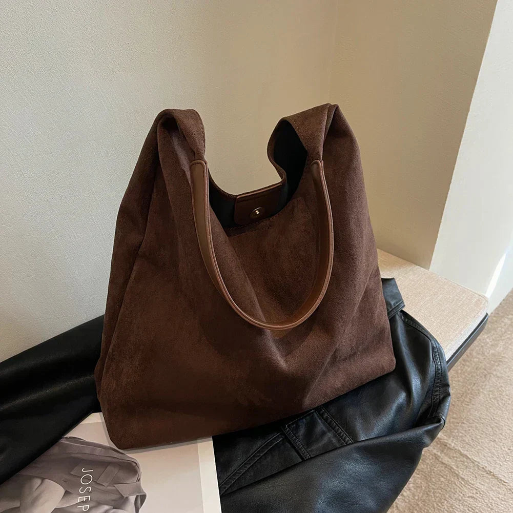 Miró · Bolso efecto ante – Silvia Morel