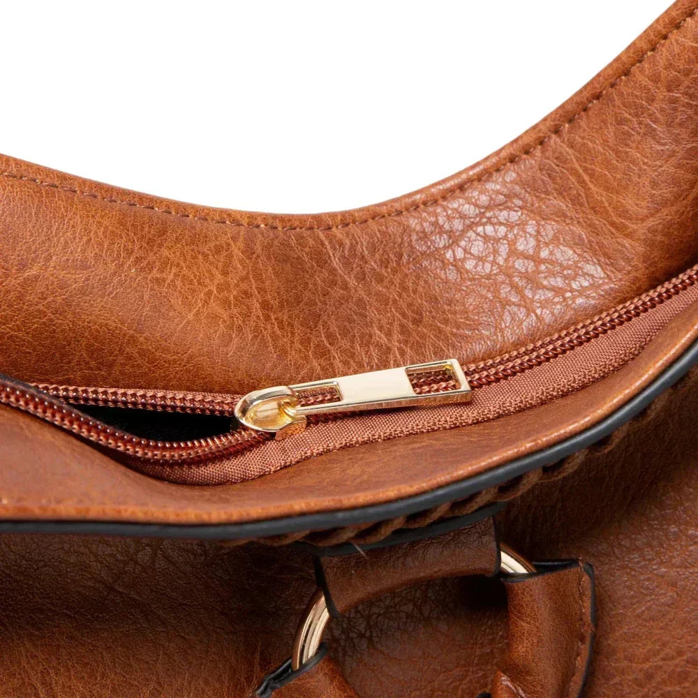 Carmel · Bolso de hombro con flecos – Silvia Morel