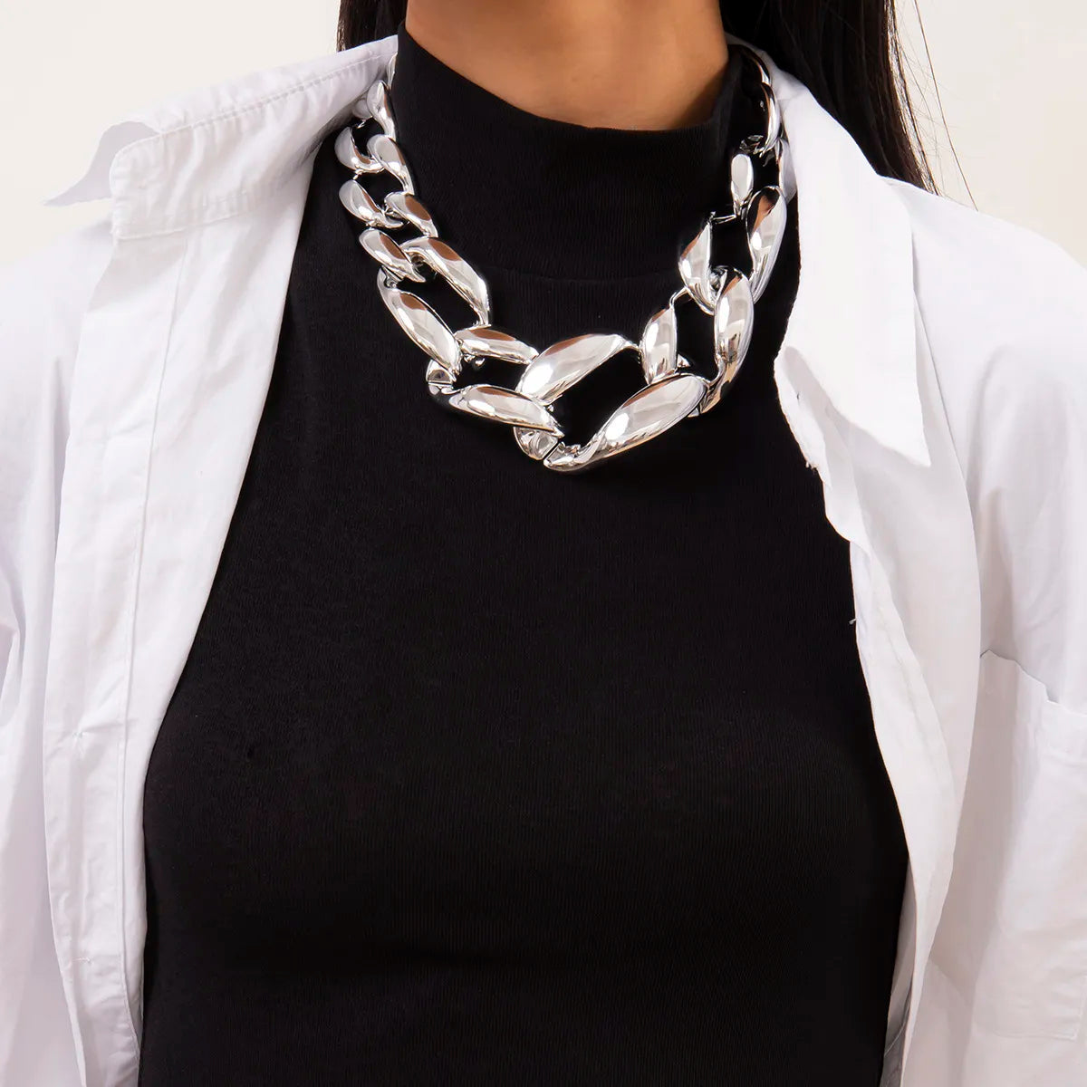 Selene · Collar maxi cadena – Silvia Morel