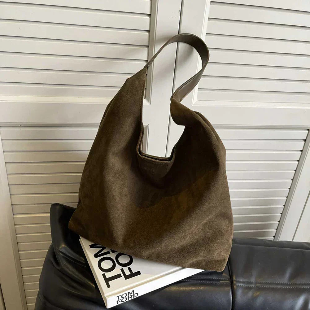 Miró · Bolso efecto ante – Silvia Morel