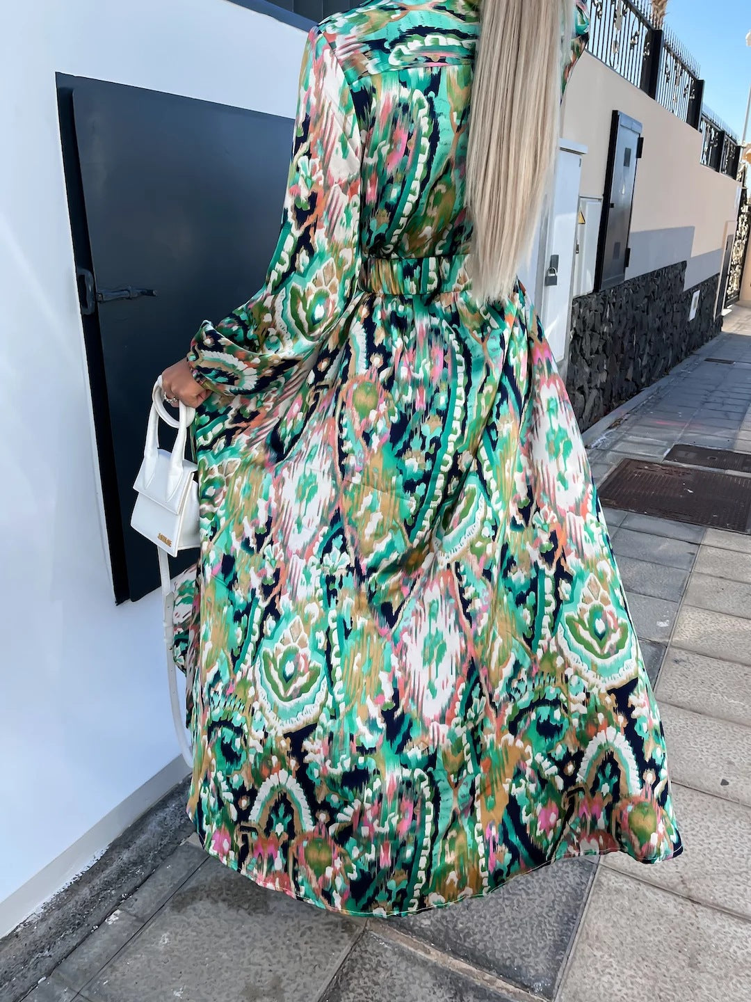 Brisa Alta · Vestido bohemio con abertura – Silvia Morel
