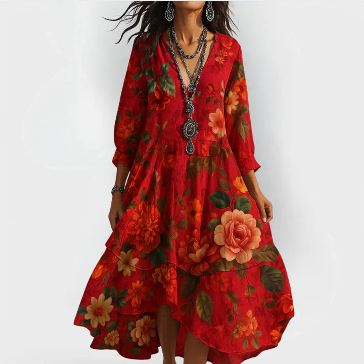 Pura · Vestido floral vintage – Silvia Morel