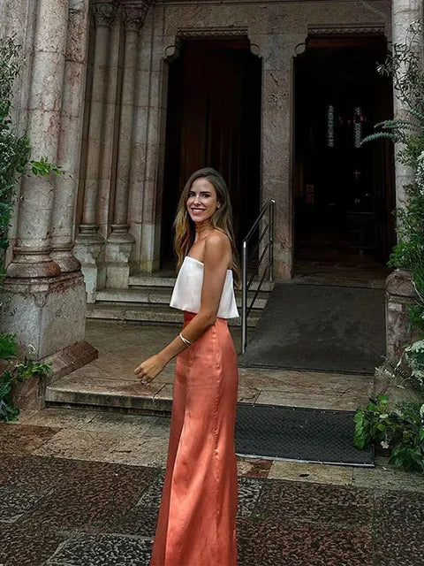 Olalla · Vestido en capas – Silvia Morel