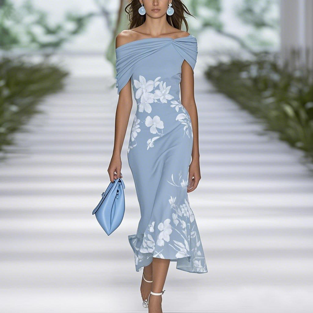 Sonsoles · Vestido floral cómodo – Silvia Morel