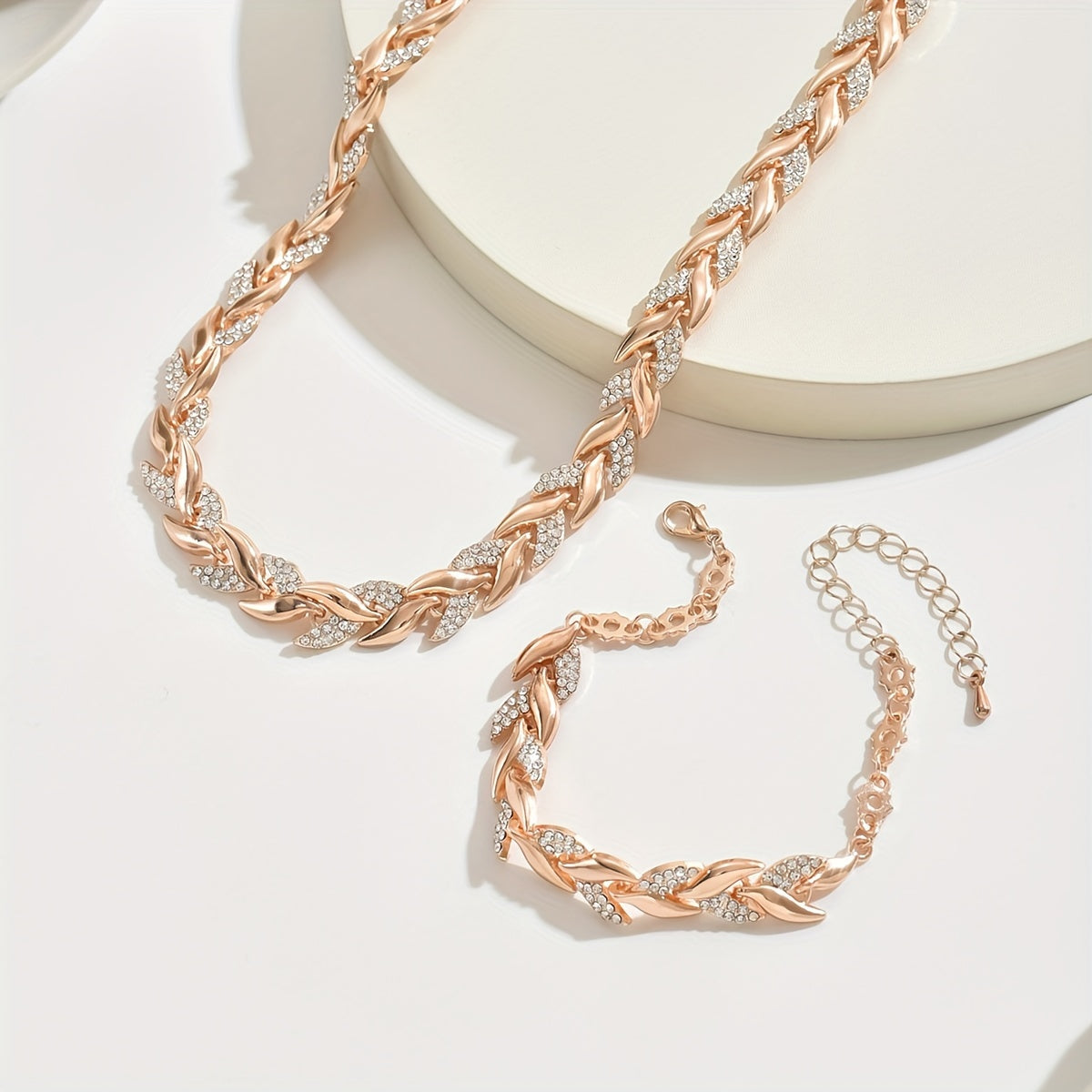 Clío · Conjunto de collar y pulsera – Silvia Morel