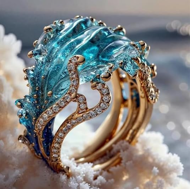 Tetis · Anillo de inspiración marina – Silvia Morel