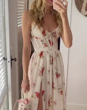Selma · Vestido de flores elegante – Silvia Morel