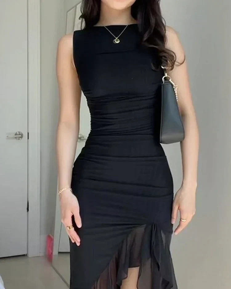 Elisa · Vestido casual sin mangas – Silvia Morel