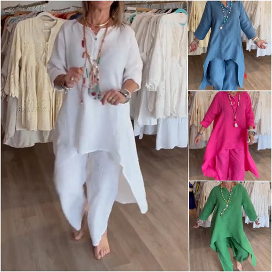 Hebe · Conjunto casual de aire natural – Silvia Morel