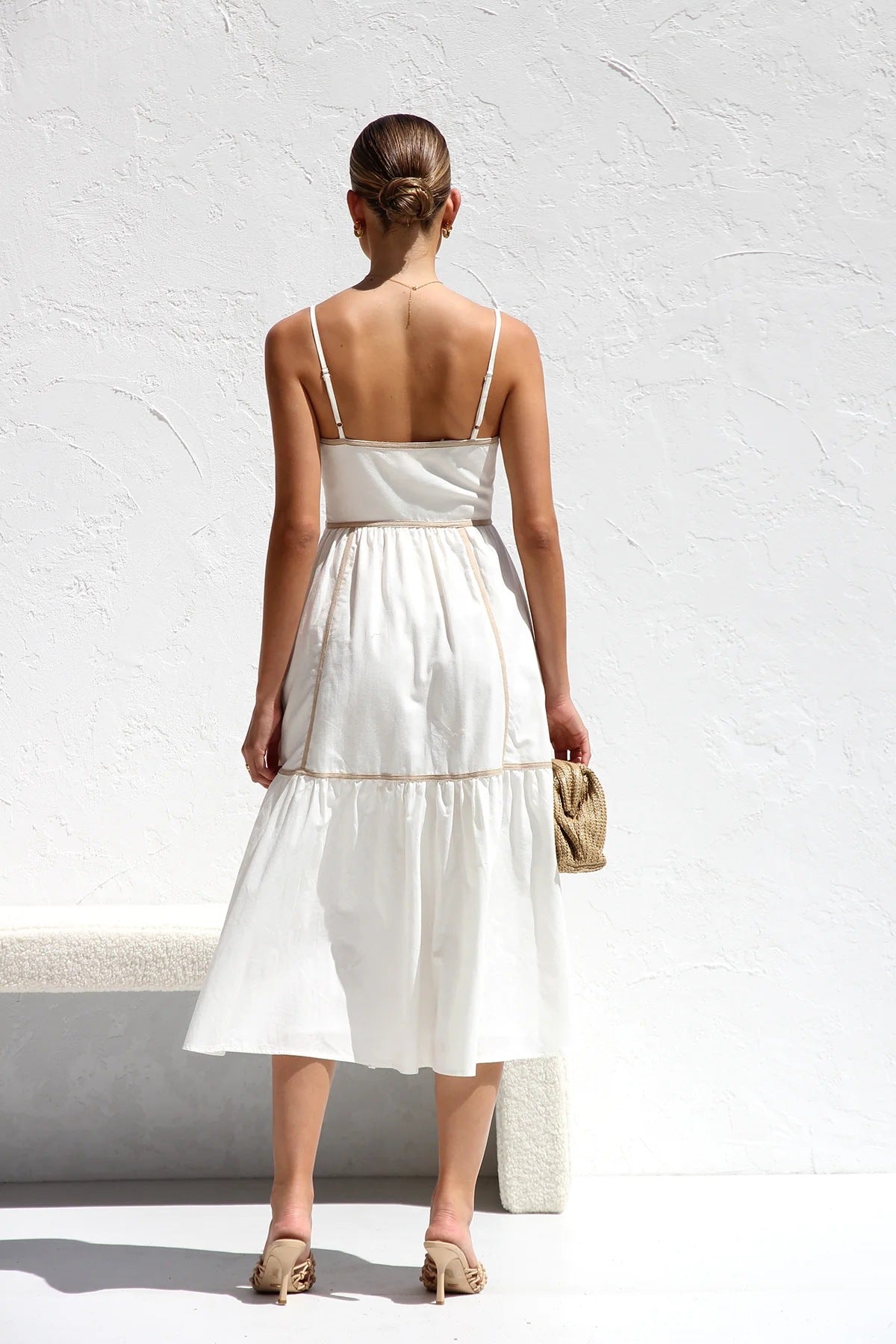 Hilda · Vestido holgado de tirantes – Silvia Morel