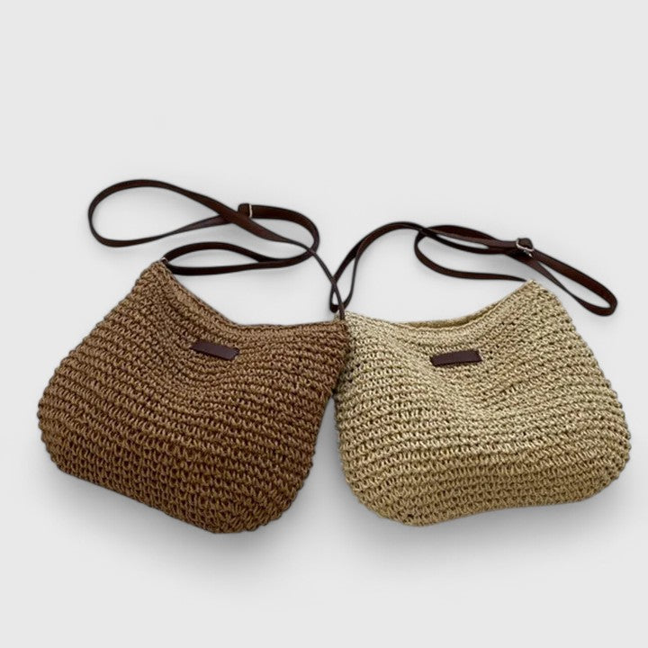 Francisca · Bolso bandolera trenzado – Silvia Morel