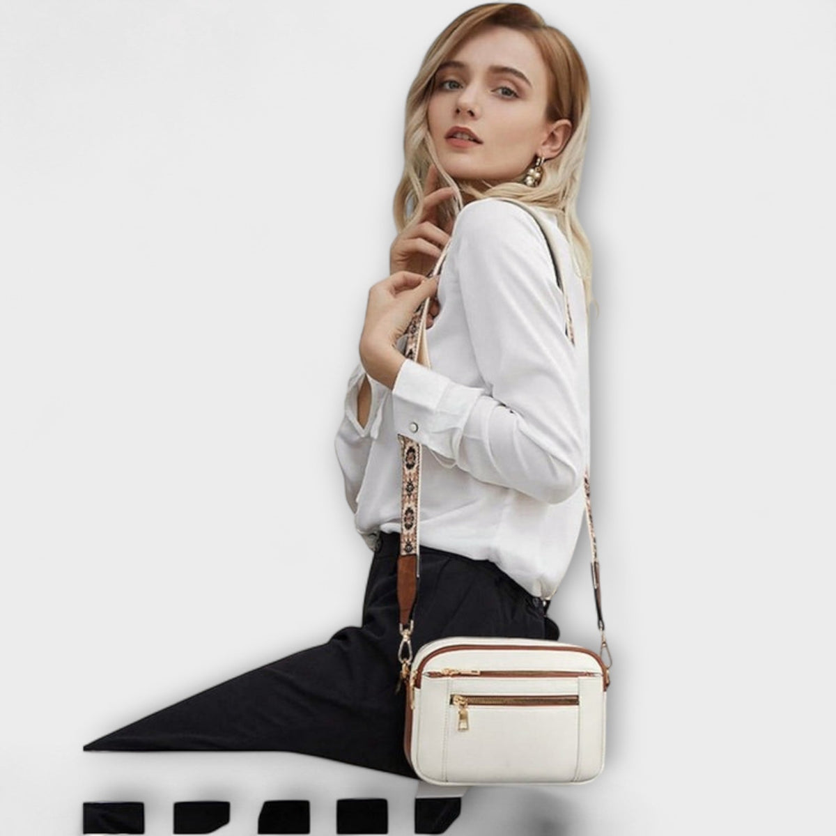 Aitana · Bolso de hombro minimalista – Silvia Morel