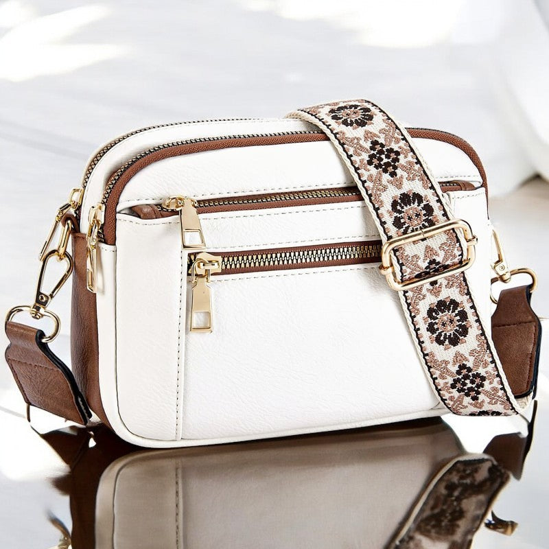 Montcada · Bolso de hombro con compartimentos – Silvia Morel
