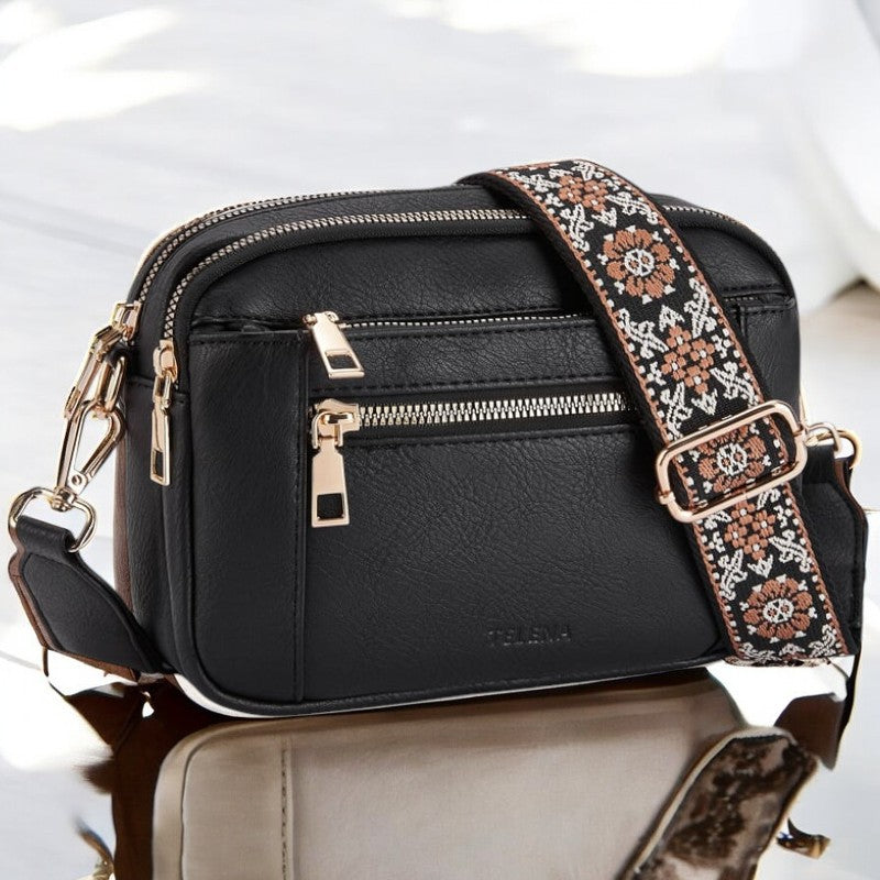 Montcada · Bolso de hombro con compartimentos – Silvia Morel