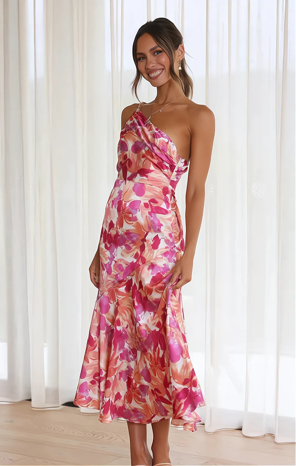 Iliana · Vestido elegante de primavera – Silvia Morel