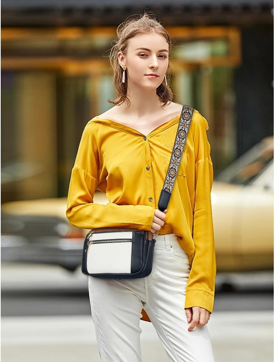 Montcada · Bolso de hombro con compartimentos – Silvia Morel