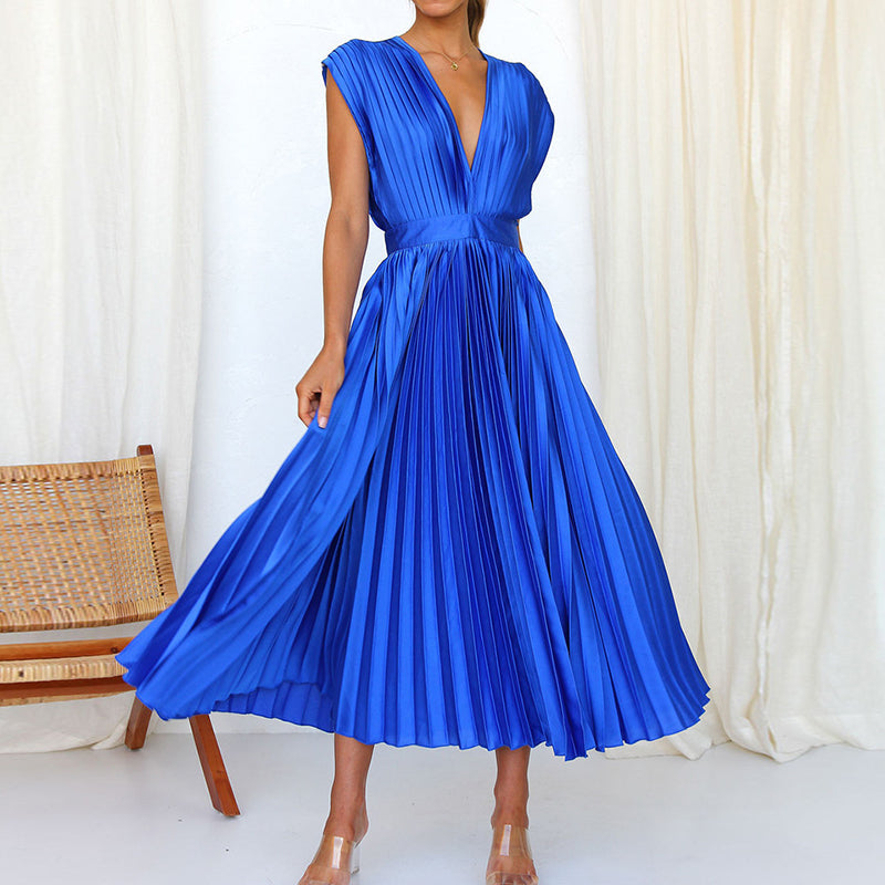 Abril · Vestido midi entallado de ocasión – Silvia Morel